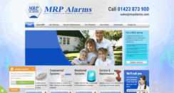 Desktop Screenshot of mrpalarms.com